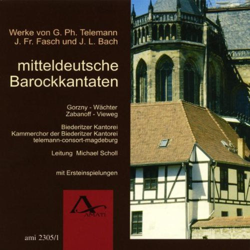 Telemann / Scholl - Mitteldeutsche Barockkantaten [CD]