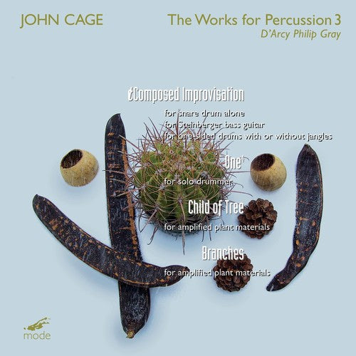 Philip Gray - Cage: Works for Percussion 3 Music CD