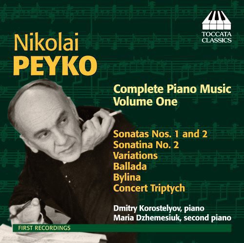 Peyko - Comp Piano Music 1 Music CD