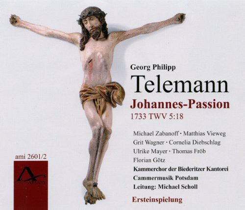 Telemann / Zabanoff / Vieweg / Wagner - Johannes Passion [CD]