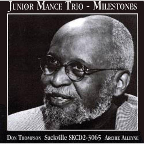 Junior Mance - Milestones Music CD