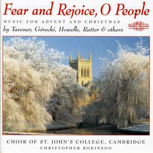 Fear & Rejoice O People [CD]