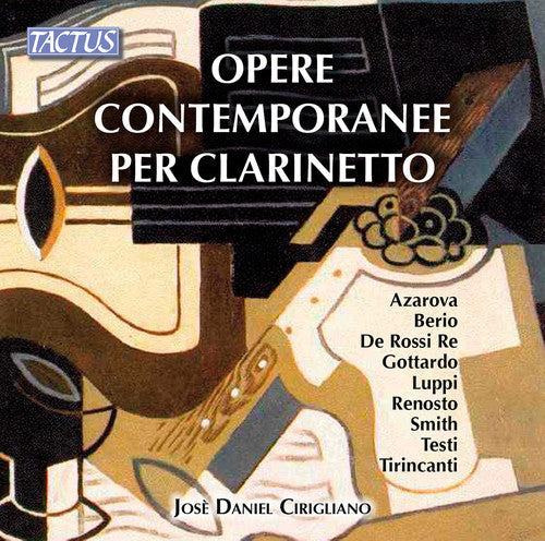 Gottardo / Jose Daniel Cirigliano - Contemporary Clarinet Works Music CD