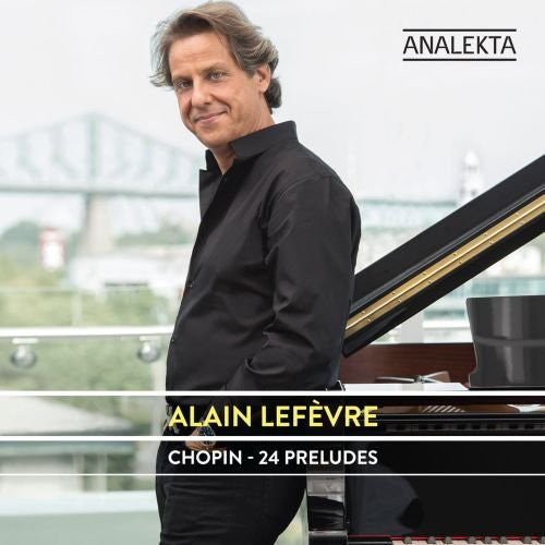 ALAIN LEFEVRE - 24 Preludes Music CD