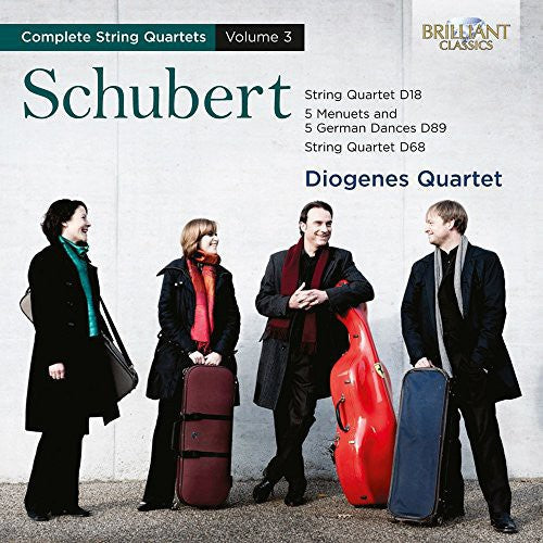 Diogenes Quartet - Comp STR QRTS Vol. 3 Music CD