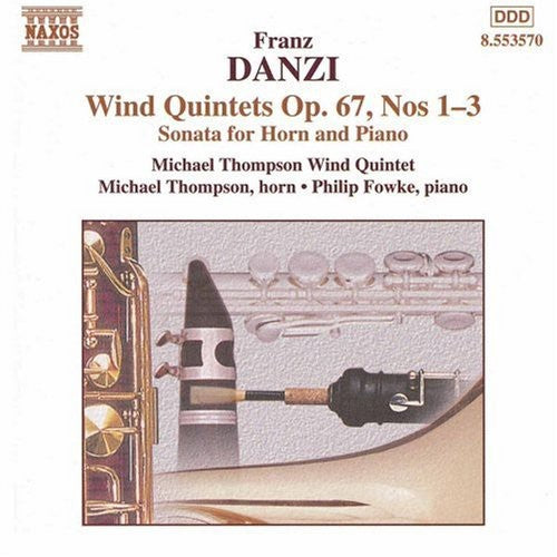 Michael Thompson - Wind Quintets Op 67 / Quintet in E minor Op 67 [CD]