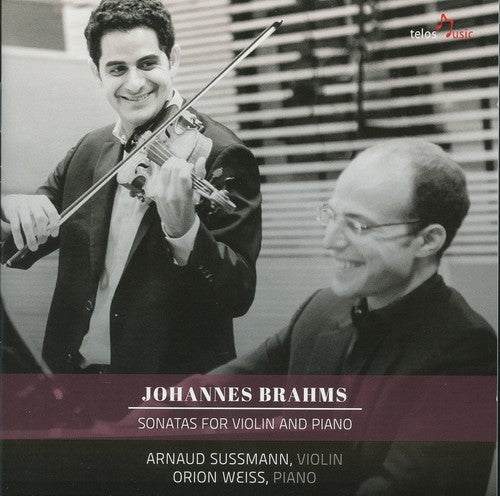Brahms / Sussmann / Weiss - Sons for VLN & Pno Music CD