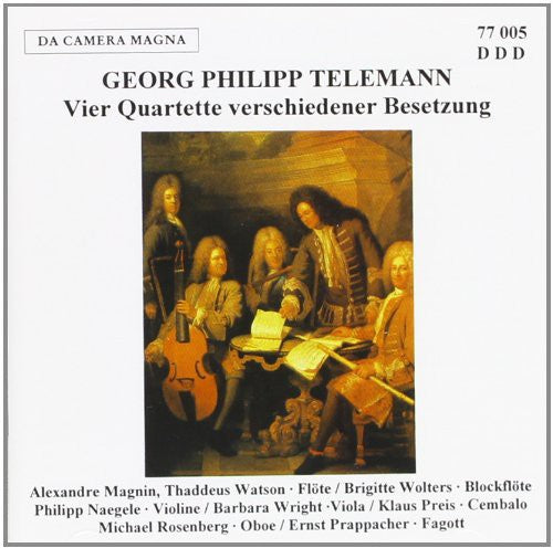 Telemann / Magnin / Naegele / Lupu - 4 QRTS [CD]