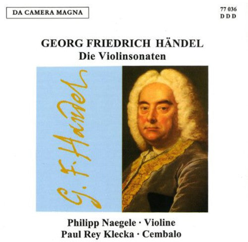 Handel / Naegele / Klecka - Violin Sons HWV 361 364 368 [CD]