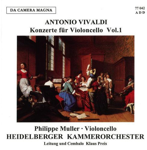Vivaldi / Muller / Heidelberger - Konzerte Fur Violon Cello 1 [CD]