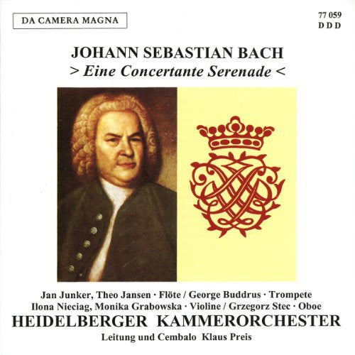 J Bach S / Preis - Eine Concertante Serenade [CD]