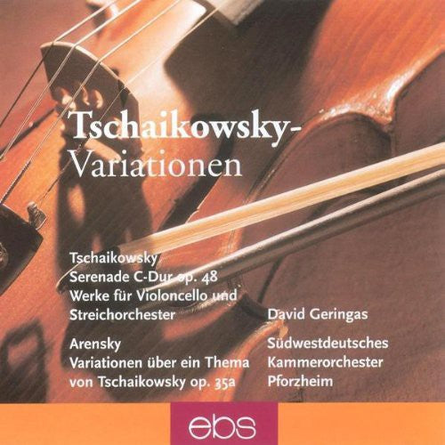 Tchaikovsky / Arensky / Geringas - Serenade for String Orchestra / Variations Music CD