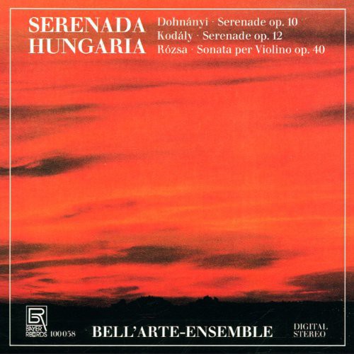 Dohnanyi / Bellarte Ens - Serenades & Sons for Stri [CD]