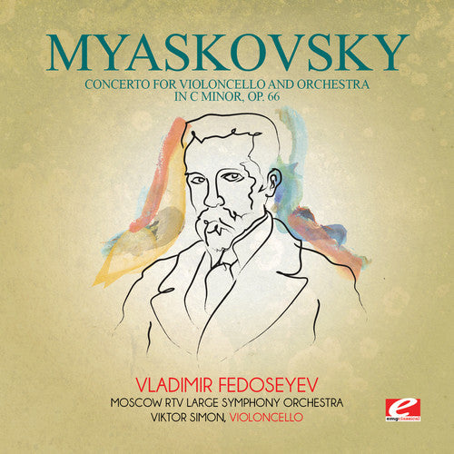 Moscow RTV Large Symphony Orchestra - Myaskovsky: Concerto for Violoncello and Orchestra [CD]