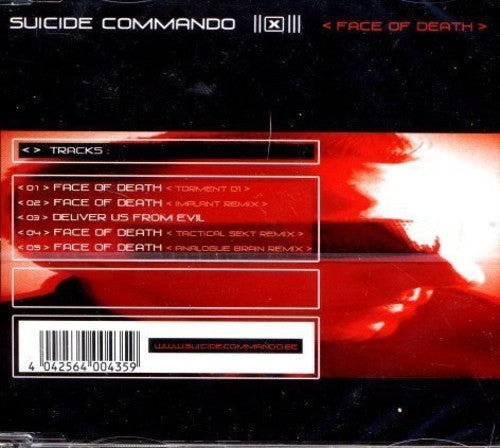 Suicide Commando - Face Of Death Music CD