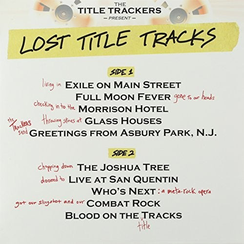Title Trackers - Lost Title Tracks [LP] Vinyl Record
