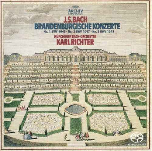 Bach: Brandenburg Concertos No.1-No.3 [CD]