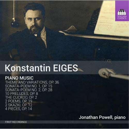 Eiges / Jonathan Powell - Piano Music [CD]