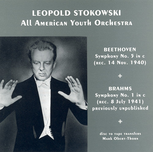 Leopold Stokowski - Symphony #5 / Symphony #1 (Recorded 1940-1941) Music CD