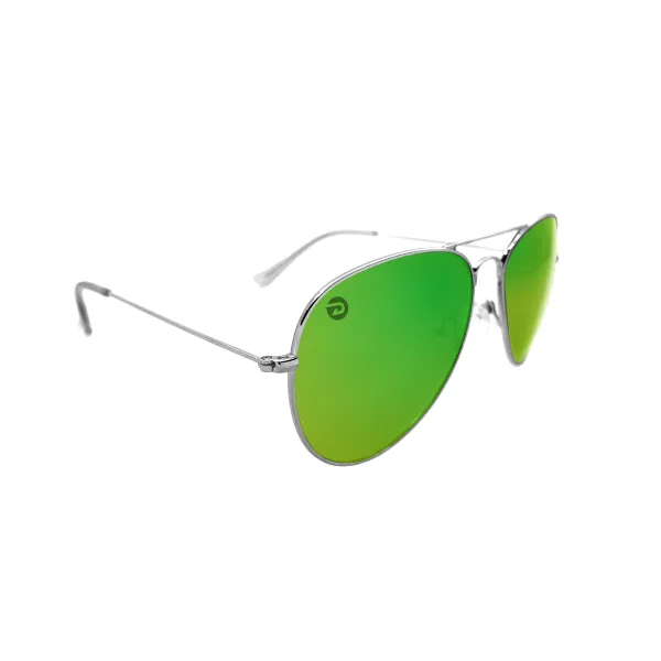 Driven Sunglasses - Legend Silver Aviator