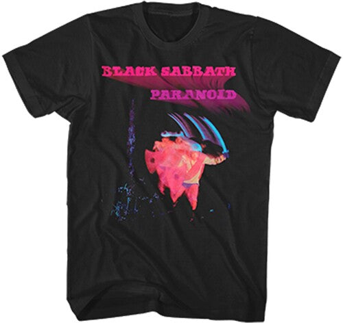Black Sabbath Paranoid Album Cover Ss Tee S 2xl - Black Sabbath Paranoid Album Cover Ss Tee S 2xl - Apparel