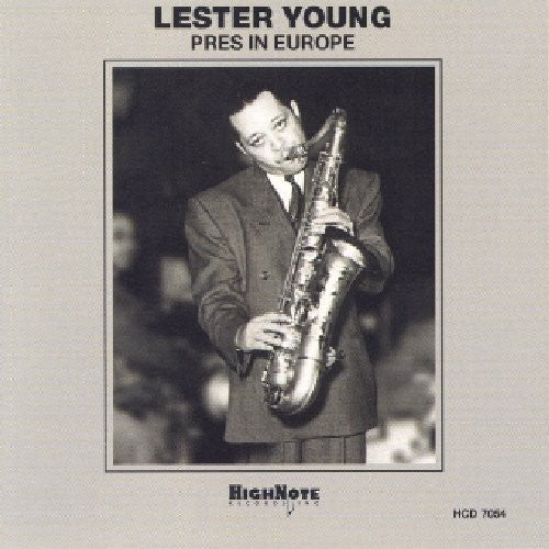 Lester Young - Pres in Europe Music CD