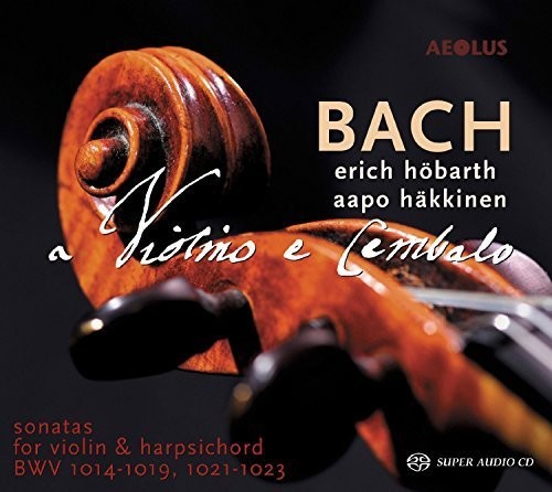J Bach S / Hobarth / Hakkinen - Bach: Sonatas for Violin & Harpsichord [CD]