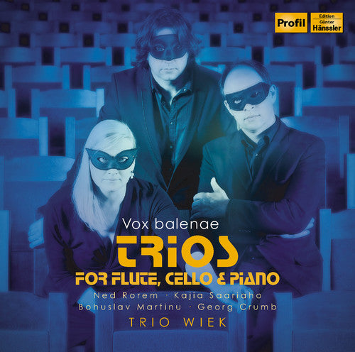Rorem / Trio Wiek - Trios for Flute, Cello & Piano [CD]
