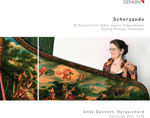Telemann / Dennert - Telemann: Scherzando - VI Overtures for Harpsichord [CD]