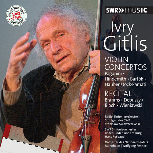Brahms / Gitlis / Stuttgart Radio Symphony Orch - Iivry Gitlis - Concertos & Recital [2 CD]