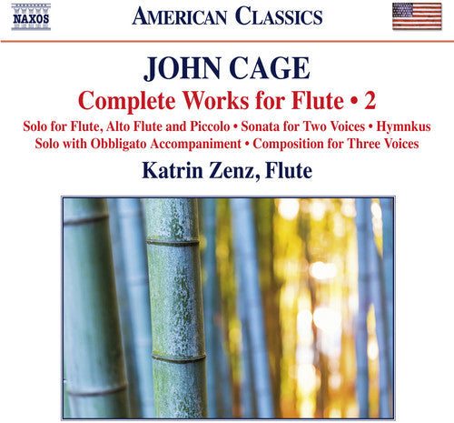 Cage / Zenz / Liebezeit / Mankovski / Frochot - Cage: Complete Works for Flute, Vol. 2 Music CD