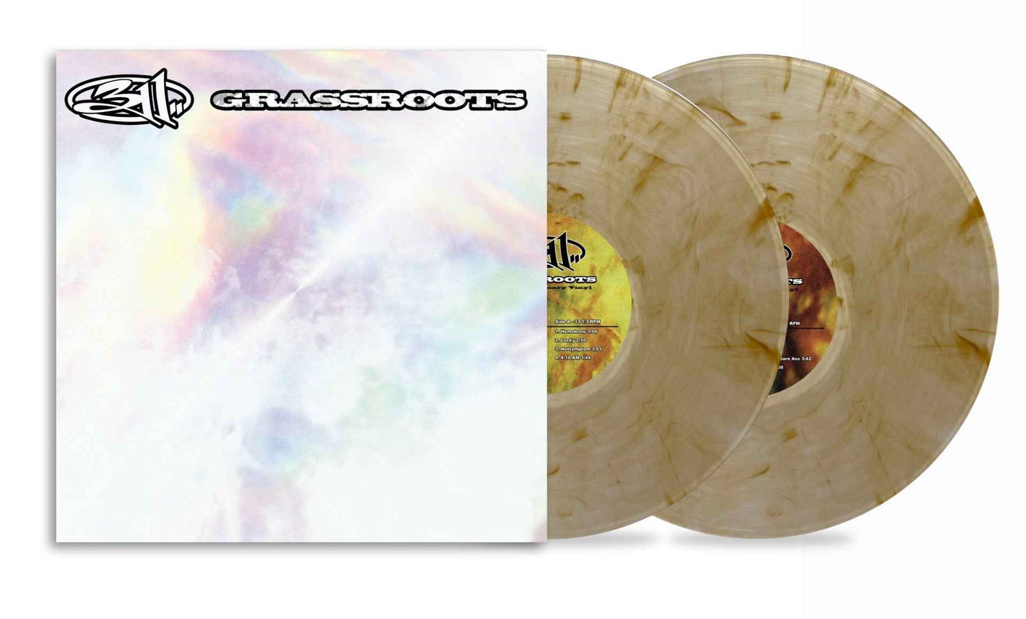 311 - Grassroots [Explicit Content] (Clear Vinyl W/ Brown Swirls, Bonus Tracks, 140 Gram Vinyl) (2 Lp's) [Vinyl]