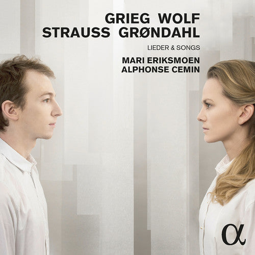Mari Eriksmoen / Cemin,Alphonse - Grieg, Wolf, Strauss & Backer-Grondahl: Lieder & Songs [CD]