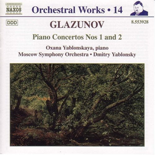 Oxana Yablonskaya - Piano Concertos 1 & 2 Music CD