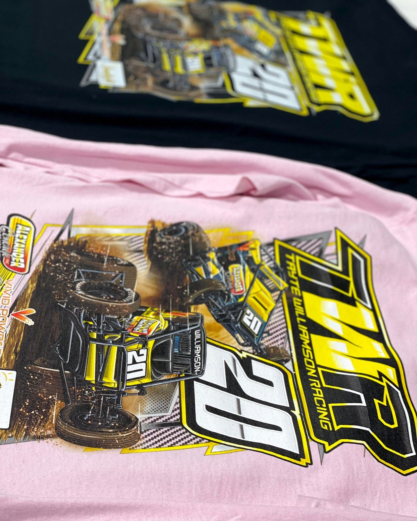 Custom Racing Tshirt Setup