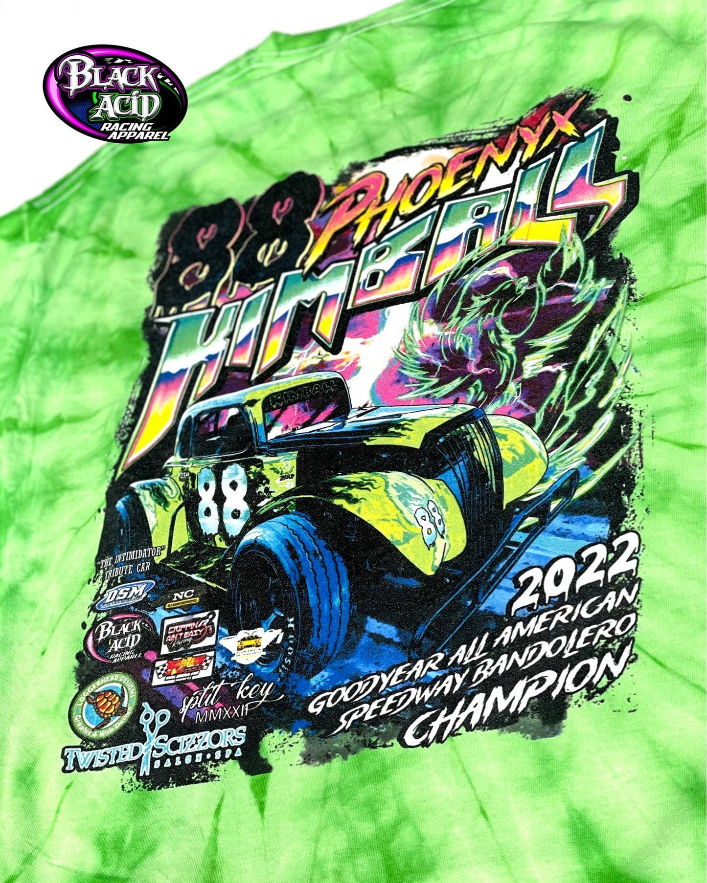 Custom Racing Tshirt Setup