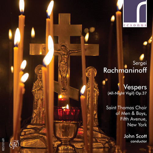 Rachmaninov / Saint Thomas Choir Of Men & Boys - Vespers (all-night Vigil Op. 37) [CD]