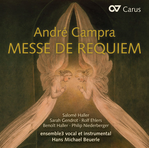 A Campra / Gendrot,Sarah / Ehlers,Rolf - Andre Campra: Messe De Requiem Music CD