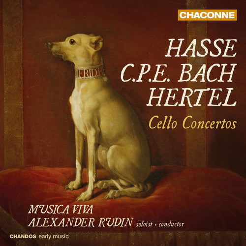C Bach PE / Rudin,Alexander - Hasse C.p.e. Bach & Hertel: Cello Concertos [CD]