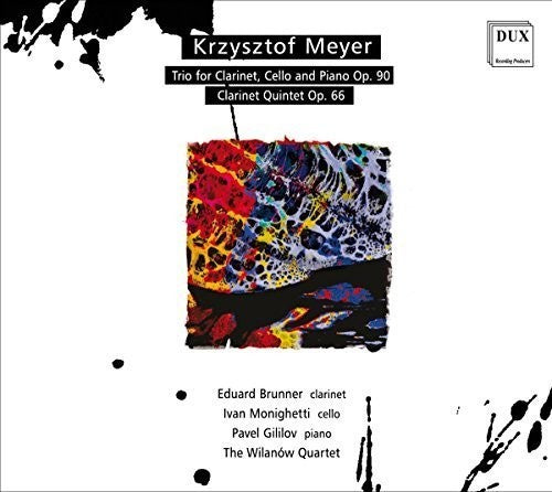 Meyer / Brunner / Monighetti - Trio For Clarinet, Cello And Piano, Op. 90 - Clarinet Quintet, Op. 66 [CD]