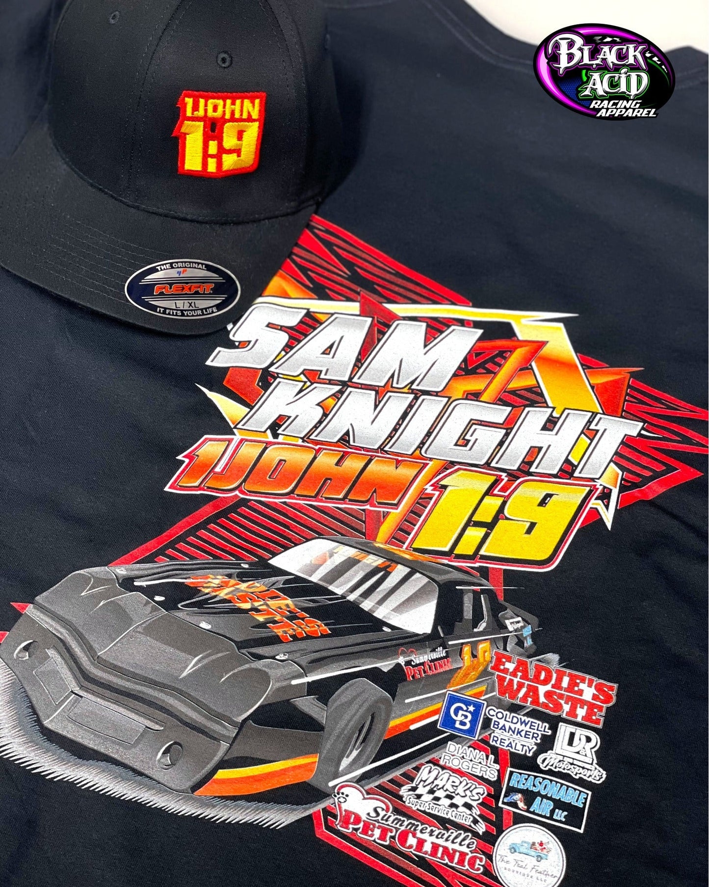Custom Racing Tshirt Setup
