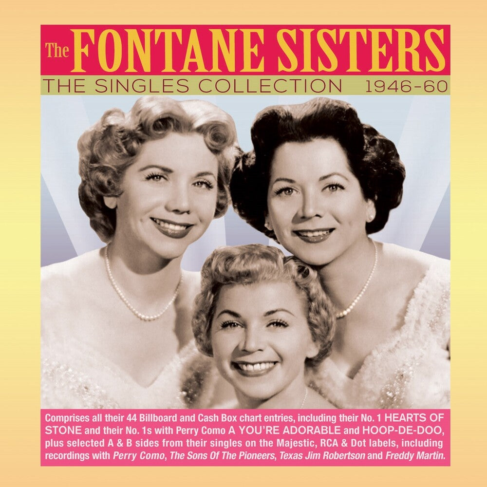 FONTANE SISTERS - Singles Collection 1946-60 [CD]