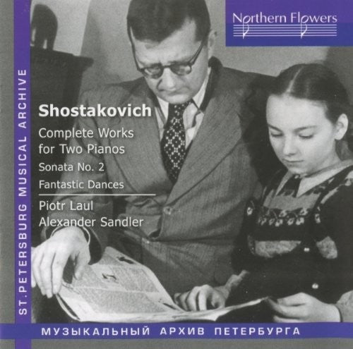 Laul / Sandler - Shostakovich - Complete Works For Two Pianos [CD]