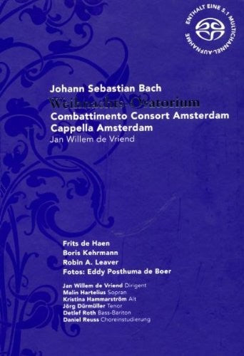 J Bach .S. / Cappella Amsterdam - Weihnachts-Oratorium Music CD