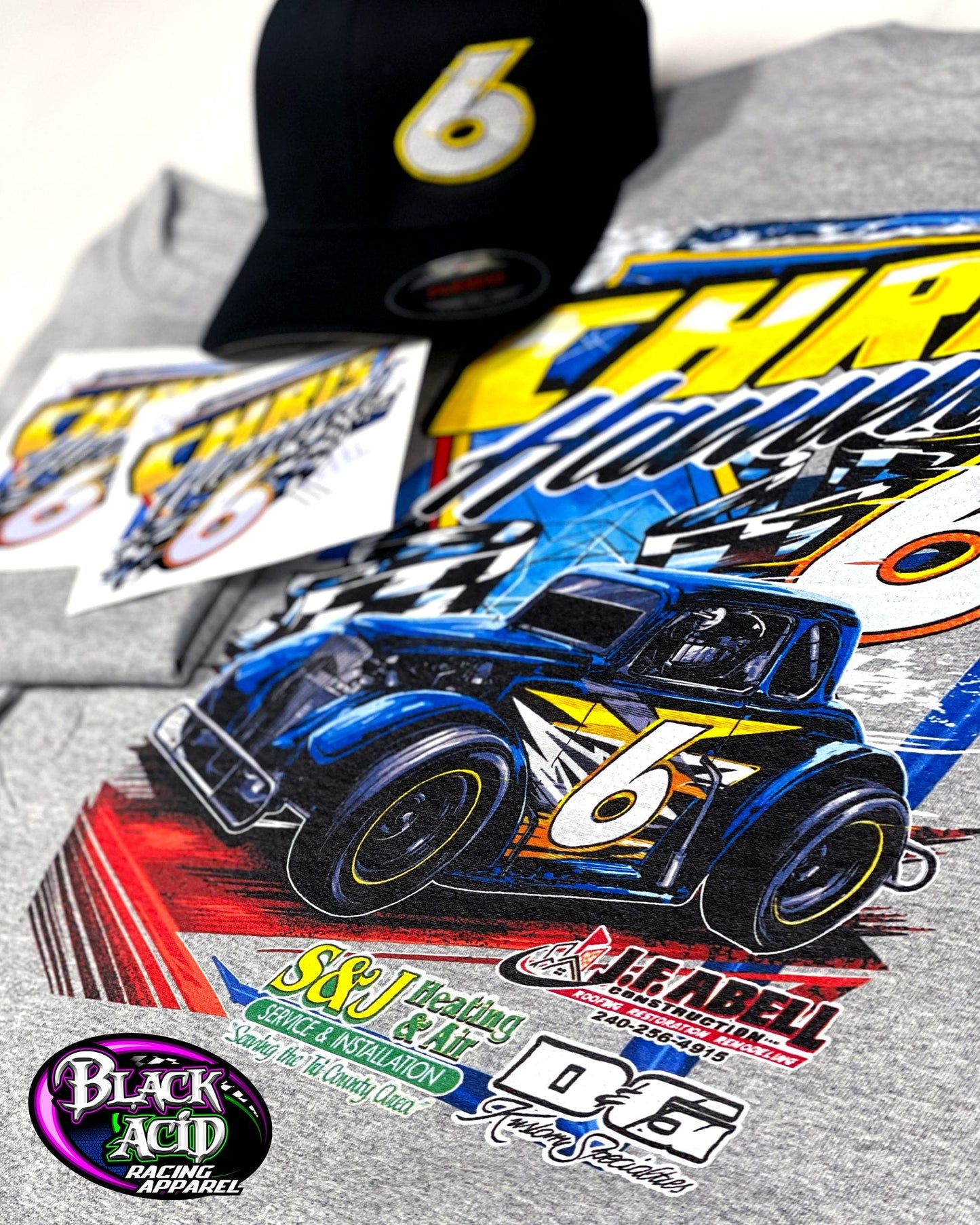 12 Shirts - 12 Hats - Short Track Saturday Night Bundle