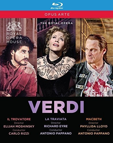 Verdi / Cura / Hvorostovsky / Naef - Verdi: Il Trovatore / La Traviata / Macbeth - Blu-ray