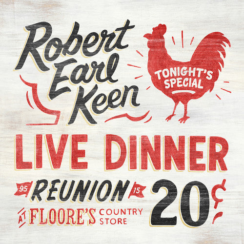 Robert Earl Keen - Live Dinner Reunion [Vinyl] Vinyl Record