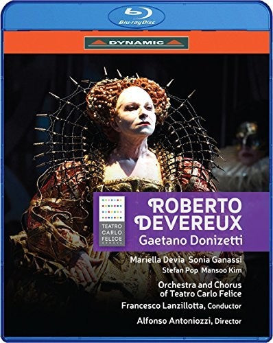 Donizetti / Devia / Lanzillotta - Gaetano Donizetti: Roberto Deverux - Blu-ray