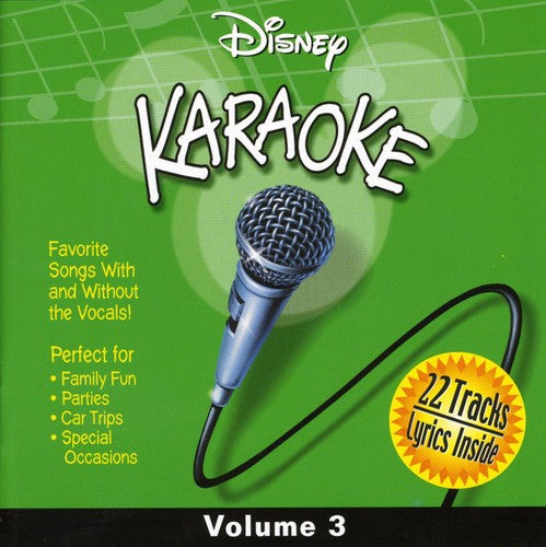 Disney Karaoke Series - Disney Karaoke, Vol. 3 [CD]