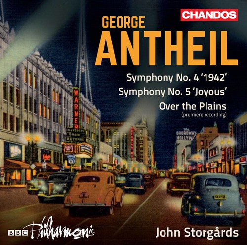 John StorgÃ¥rds - George Antheil: Orchestral Works, Vol.1 Music CD